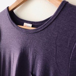 LuLaRoe Carly Dress Heathered Purple - XXS